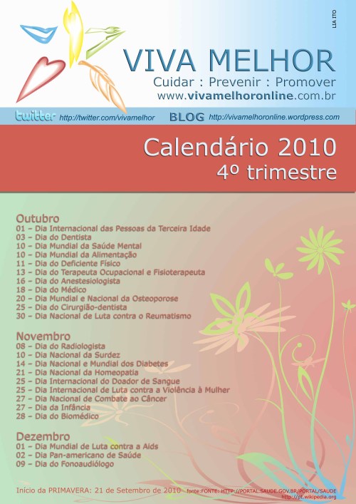 Calendário 4º trimestre 2010 copy