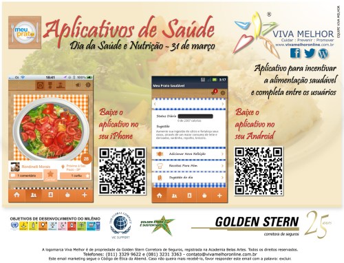 Aplicativos de saúde 2013 - Prato Saudável