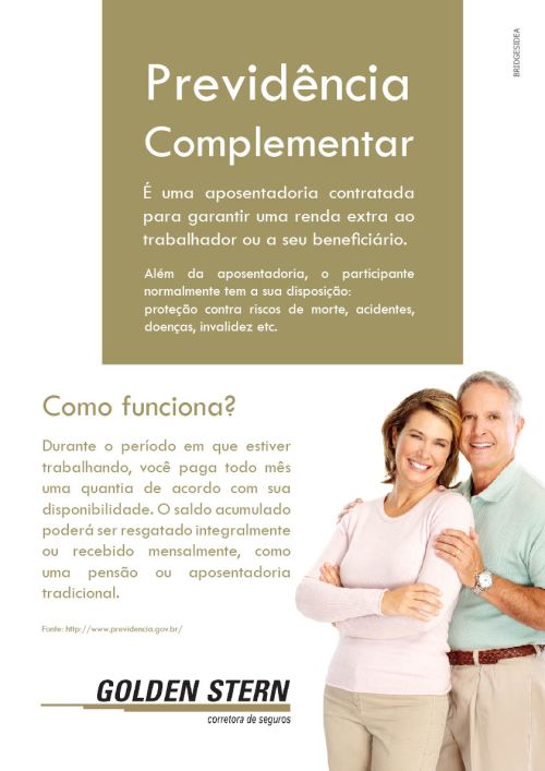 Cartaz A3 Previdência Complementar